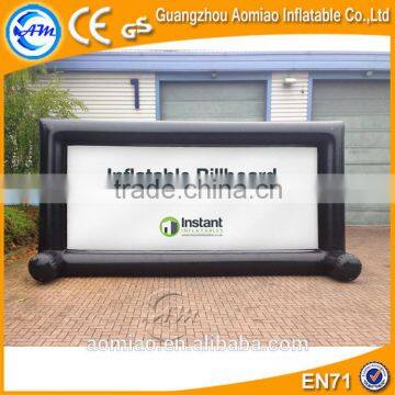 Cheap air billboard structure, inflatable used billboard signs sale