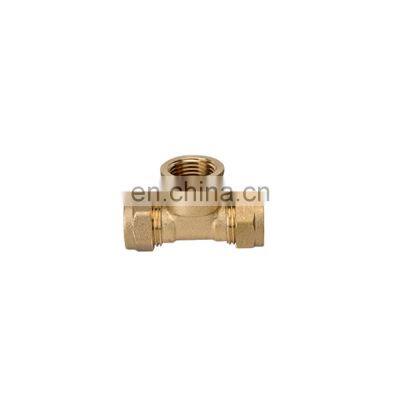 Cheap t Tee Brass Casting Union Fitting for pe Pipe photo-4