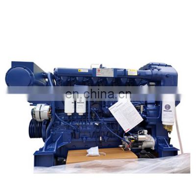 Genuine and hot sale Weichai 6 cylinder 295kw/400hp/1800rpm diesel engine  WP12C400-18 for marine