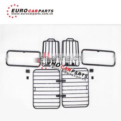 G class w463 head lamp grill turning lights net tail lights protective frames for G350 G500 G400 G55 G63 G65 lights iron Shield