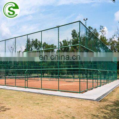 Durable welded wire mesh galvanized chain link fence