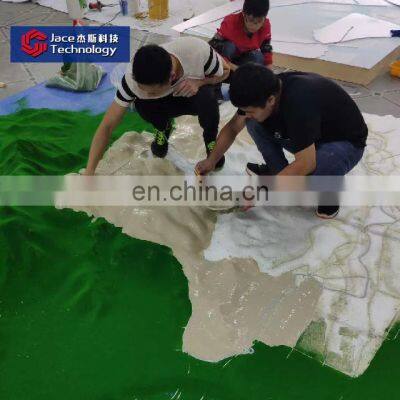 Topography model architecture scope and importance of geography sand table army