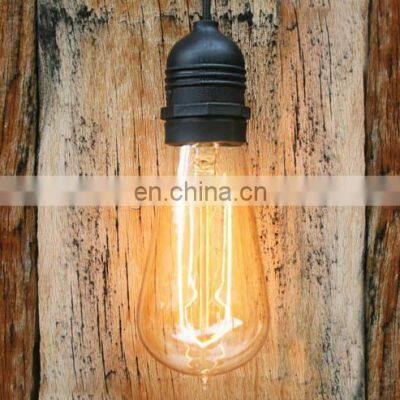 Decoration Vintage Edison Light Bulb ST58 40w 60w E27 Wholesale Antique Bulb 220v photo-5