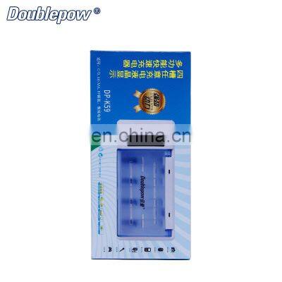Doublepow Smart LCD Charger 4 Slots 1.2V AA AAA 9V Ni-MH NI-Cd Battery Charger for Sale