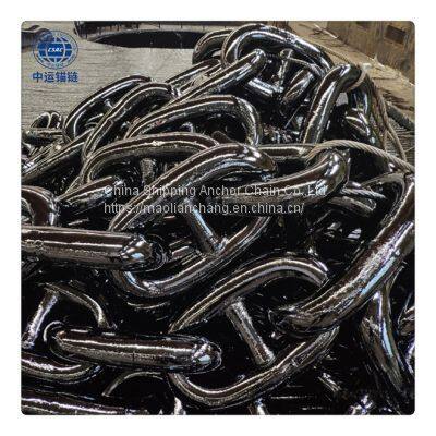 Nantong Stockiest 70MM Marine Grade U2 U3 Stud Link Anchor Chain With LR BV NK DNV Cert.