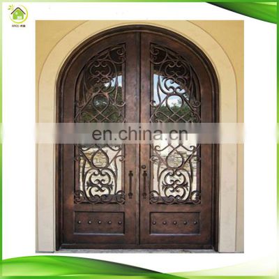 security front door wrought iron door with door frame