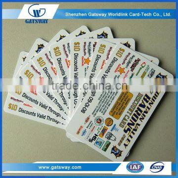 Irregular Pvc Card,White Pvc Plastic Card