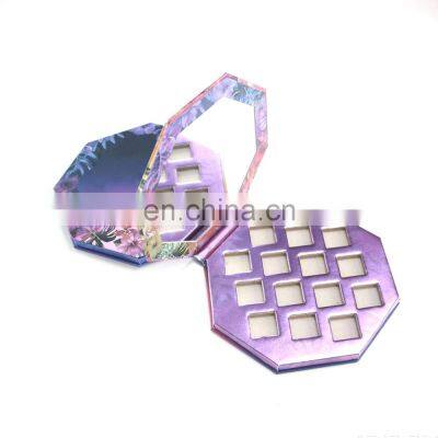 Custom Printed Eyeshadow Cardboard Palette Print Empty Makeup Packaging photo-5