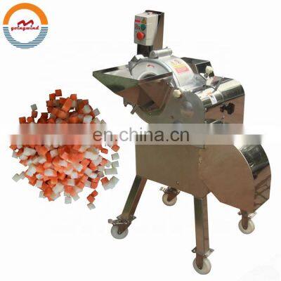 Automatic commercial vegetable dicing cubing machine auto industrial vegetables cube cutter cutting equipment price for sale