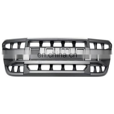 With Led  Grille For Ford F150 2004-2008 Letter Detachable ABS