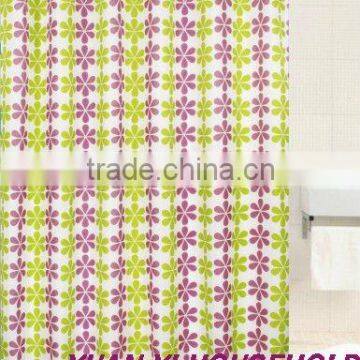 flower shower curtain bright color shower curtain bathroom products