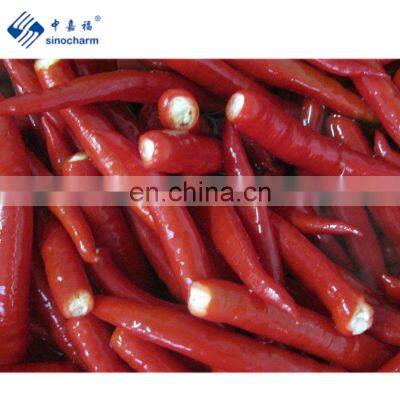 BRC Approved New Crop High Quality  IQF Frozen  Red Chilli