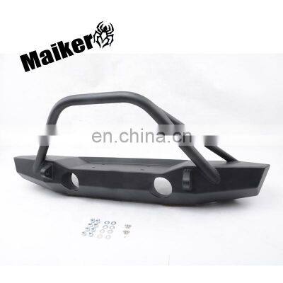 Offroad Front Bumper for Jeep Wrangler JK 07+  Car Accessories Black Steel Front Bar