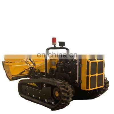 china high efficiency agricultural tractor lawn mower cordless commercial full hydraulic remote control lawn mower for sale