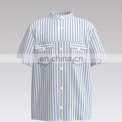 HOT SALE 100%COTTON YARN DYED STRIPE photo-5