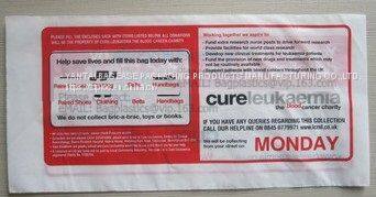 Heavy Duty Biodegradable China HDPE Printed Bag / Charity Bag / Donation Bag,Biodegaradable,Reusable,Leakproof, Bagease photo-4