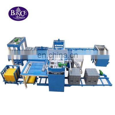 MDJ-Z1200 Concrete Block Brick Machine Offline Cuber Palletizer Intelligence Automatic Offline Palletizing System