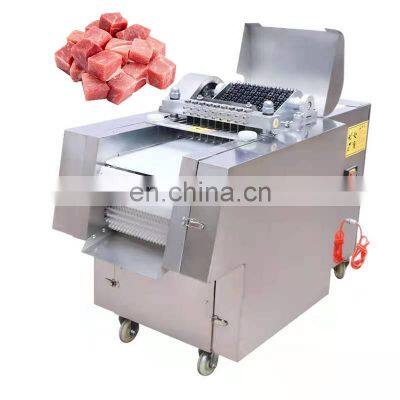 High Quality Cube Meat Cutting Machine / Frozen Meat Dicer Machine / Chicken Cube Cutter