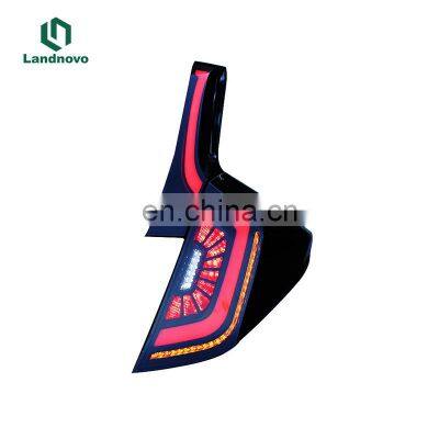 Landnovo full led tail light lamp for HONDA FIT 14-19 LED tail light rear lamp