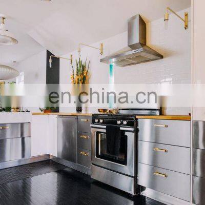 Philippines Aluminium Kitchen Cabinet Doors With Dish Rack photo-3