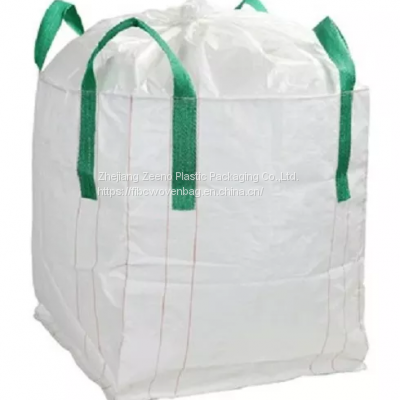 1000kg Jumbo Waterproof Cement Container Bulk FIBC PP Woven Big Bag