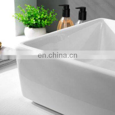 High Quality Wholesale Custom Square Simple Cheap Bathroom Art Basin photo-5