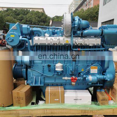 Best Price Weichai WHM6160C Series 300kw/408hp/1000rpm WHM6160C408-1 Diesel Boat Engine for Marine Ues photo-3