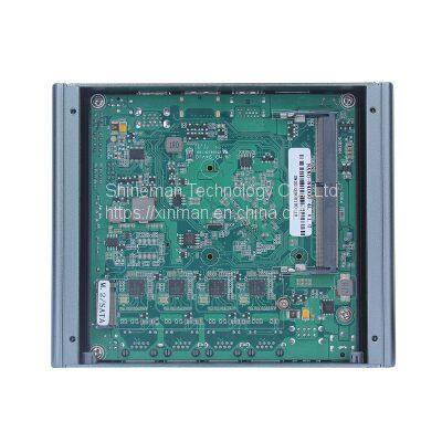 Fanless Metal Mini PC Industrial BOX Computer RS232/HDMI/VGA Integrated photo-3