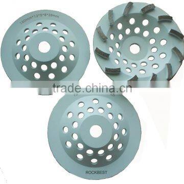 Diamond cup grinding wheels for stone