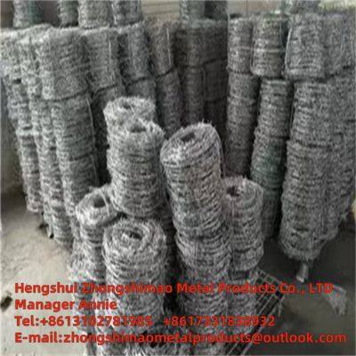 COMMON BARBED WIRE/PVC coated barbed wire