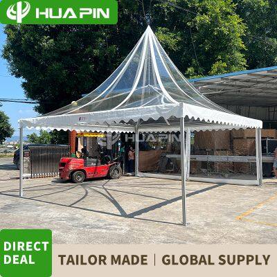 3x3m 4x4m 5x5m 6x6m 8x8m 10x10m Chinese Wedding Event Pagoda Tents for Sale photo-3