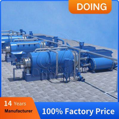 Pure PP/PE/PS/ABS Plastics to Fuel Oil Recycling Pyrolysis Machine Aluminum Plastic Pyrolysis Plant photo-2