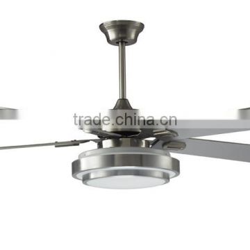 Acry lamp 56inch 5 wood blade ceiling fan with remote