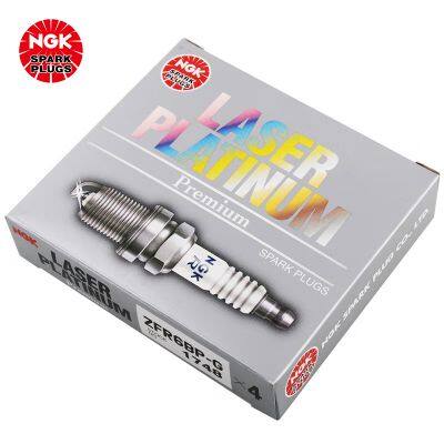 Wholesale Original Genuine NGK Spark Plug Single Iridium Gold ZFR6BP-G 1748 Car Engine Spark Plug for PEUGEOT photo-4