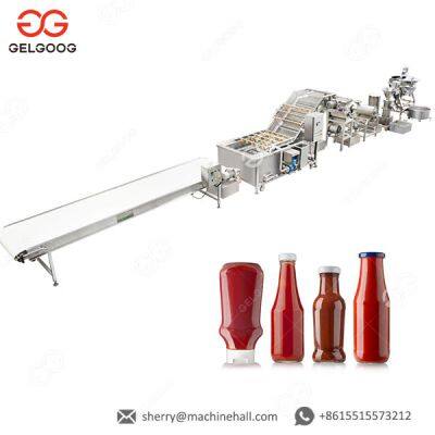 Automatic Small Hot Sauce Making Equipment Red Chilli Paste Making Machine Chilli
