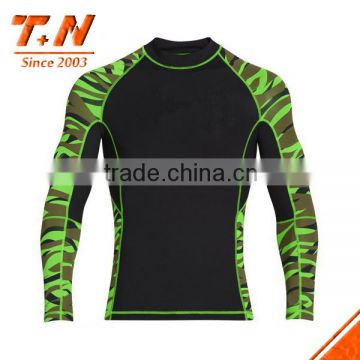 Custom Sublimation Printed Long Sleeve Compression Tights