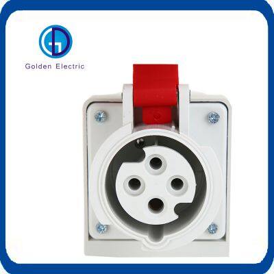 Industrial Socket Plug 16A 32A 63A 125A IP44 IP67 Male and Female With Cover Socket photo-5