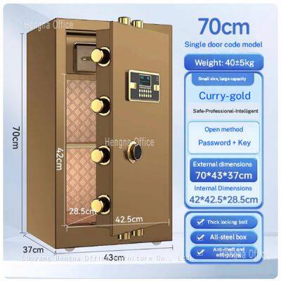 Modern High Security Luxury Home Safe | With Biometric Fingerprint Scanner | Smart Safe for High-End Residences
