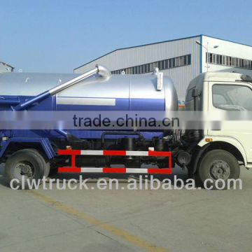 4000L Dongfeng sewage suction vacuum truck