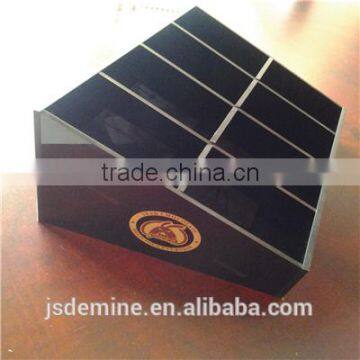 Custom 3mm black polycarbonate glued sheet for chocolate storage box