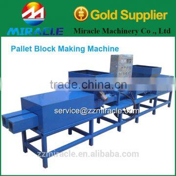 Salable Hydraulic wood pallet feet making machine /single head pallet feet hot press machine