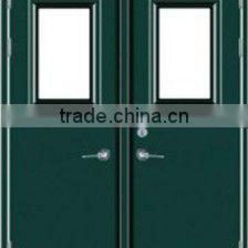 BG-F9008 Fire door push bar/Fire double doors with glass