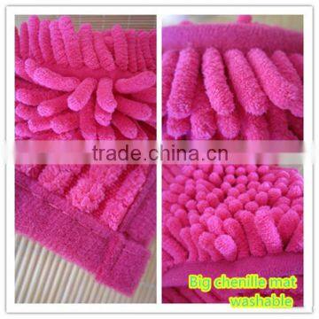 China wholesale big chenille mat household accessories multifunction ultra-fine quality mat