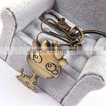 Cheap Metal Keychains Fashion Jewelry Cute Design Cartoon Keychains photo-2