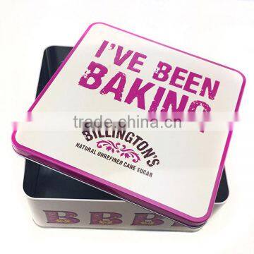Personal Care Tin Box With Lock,christmas Gift Coin Tin Boxes,tin Canister Tin Can Cover