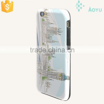 hot selling and low price sublimation tpu+pc brand name phone case