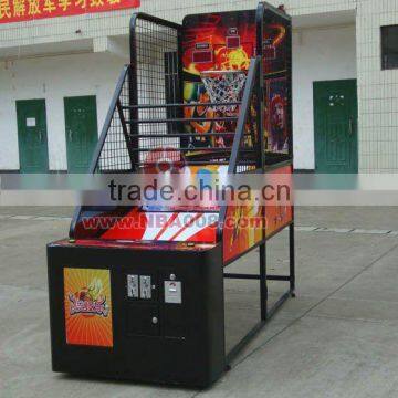 coin operated basketball shooting