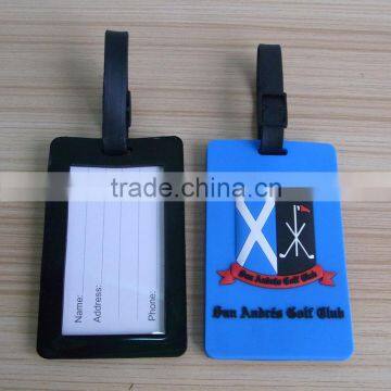 Charactor Luggage Tags Favor with Business Card Insert