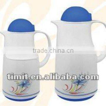 0.5L Plastic Vacuum FLask with FLower (V-H22105)