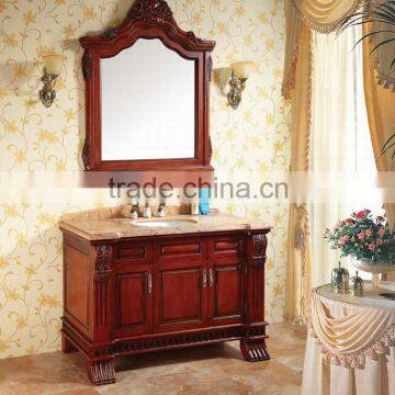 The latest design waterproof wooden bathroom vanity cabinet (YSG-146)